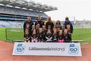 14 April 2019; The Adamstown, Co Wexford, team at the Littlewoods Ireland Go Games Provincial Days in Croke Park. This year over 6,000 boys and girls aged between six and twelve represented their clubs in a series of mini blitzes and just like their heroes got to play in Croke Park. Photo by Piaras Ó Mídheach/Sportsfile