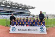 14 April 2019; The Rosslare, Co Wexford, team at the Littlewoods Ireland Go Games Provincial Days in Croke Park. This year over 6,000 boys and girls aged between six and twelve represented their clubs in a series of mini blitzes and just like their heroes got to play in Croke Park. Photo by Piaras Ó Mídheach/Sportsfile