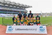 14 April 2019; The Halfway House Bunclody GAA, Co Wexford, team at the Littlewoods Ireland Go Games Provincial Days in Croke Park. This year over 6,000 boys and girls aged between six and twelve represented their clubs in a series of mini blitzes and just like their heroes got to play in Croke Park. Photo by Piaras Ó Mídheach/Sportsfile
