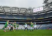 15 April 2019; A general view inside the stadium during the LGFA U10 Go Games Activity Day at Croke Park in Dublin. Photo by Harry Murphy/Sportsfile