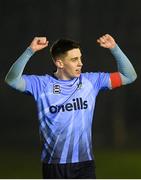 15 April 2019; Gary O'Neill of UCD celebrates after the SSE Airtricity League Premier Division match between UCD and Cork City at Belfield Bowl in Dublin. Photo by Eóin Noonan/Sportsfile