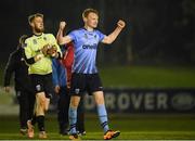 15 April 2019; Liam Scales of UCD  celebrates after the SSE Airtricity League Premier Division match between UCD and Cork City at Belfield Bowl in Dublin. Photo by Eóin Noonan/Sportsfile