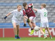 16 April 2019; Action from the game between Boyle,  Roscommon and Burrishoole, Mayo at the Littlewoods Ireland Go Games Provincial Days in Croke Park. This year over 6,000 boys and girls aged between six and twelve represented their clubs in a series of mini blitzes and – just like their heroes – got to play in Croke Park, Dublin.  Photo by Eóin Noonan/Sportsfile