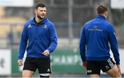16 April 2019; Robbie Henshaw, left, and Garry Ringrose during Leinster squad training at Energia Park in Donnybrook, Co Dublin. Photo by David Fitzgerald/Sportsfile
