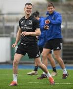 16 April 2019; Jonathan Sexton, left, and Ross Byrne during Leinste squad training at Energia Park in Donnybrook, Co Dublin. Photo by David Fitzgerald/Sportsfile