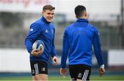 16 April 2019; Garry Ringrose, left, and Noel Reid during Leinster squad training at Energia Park in Donnybrook, Co Dublin. Photo by David Fitzgerald/Sportsfile
