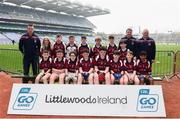 16 April 2019; Boyle, Roscommon, at the Littlewoods Ireland Go Games Provincial Days in Croke Park. This year over 6,000 boys and girls aged between six and twelve represented their clubs in a series of mini blitzes and – just like their heroes – got to play in Croke Park, Dublin.  Photo by Eóin Noonan/Sportsfile