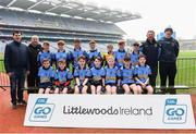 16 April 2019; Salthill/Knocknacarra, Galway, at the Littlewoods Ireland Go Games Provincial Days in Croke Park. This year over 6,000 boys and girls aged between six and twelve represented their clubs in a series of mini blitzes and – just like their heroes – got to play in Croke Park, Dublin.  Photo by Eóin Noonan/Sportsfile