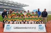 16 April 2019; Menlough, Galway, at the Littlewoods Ireland Go Games Provincial Days in Croke Park. This year over 6,000 boys and girls aged between six and twelve represented their clubs in a series of mini blitzes and – just like their heroes – got to play in Croke Park, Dublin.  Photo by Eóin Noonan/Sportsfile