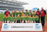 16 April 2019; Shannon Gaels, Roscommon, at the Littlewoods Ireland Go Games Provincial Days in Croke Park. This year over 6,000 boys and girls aged between six and twelve represented their clubs in a series of mini blitzes and – just like their heroes – got to play in Croke Park, Dublin.  Photo by Eóin Noonan/Sportsfile