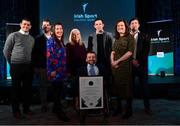 15 April 2019; Attendees from Paralympics Ireland after winning the Sport Event of the Year Award during the Irish Sport Industry Awards presented by the Federation of Irish Sport at Crowne Plaza Blanchardstown. Photo by Sam Barnes/Sportsfile
