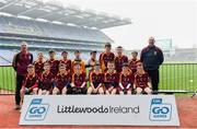 16 April 2019; Annaduff, Leitrim, at the Littlewoods Ireland Go Games Provincial Days in Croke Park. This year over 6,000 boys and girls aged between six and twelve represented their clubs in a series of mini blitzes and – just like their heroes – got to play in Croke Park, Dublin.  Photo by Eóin Noonan/Sportsfile
