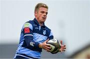 13 April 2019; Gareth Anscombe of Cardiff Blues during the Guinness PRO14 Round 20 match between Connacht and Cardiff Blues at The Sportsground in Galway. Photo by Piaras Ó Mídheach/Sportsfile