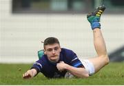 17 April 2019; David Drennan of Metropolitan goes over to score a try during the U16 Bank of Ireland Leinster Rugby Shane Horgan Cup Final Round match between Southeast and Metropolitan at IT Carlow in Moanacurragh, Carlow. Photo by Harry Murphy/Sportsfile
