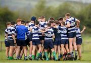 17 April 2019; North Midlands players celebrate after the U16 Bank of Ireland Leinster Rugby Shane Horgan Cup - Final Round match between North Midlands and Midlands at Cill Dara RFC in Dunmurray West, Kildare. Photo by Eóin Noonan/Sportsfile