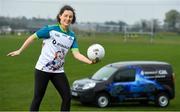 17 April 2019; Dublin footballer Lyndsey Davey in attendance during the Waterford Launch of the Renault GAA World Games 2019 at the WIT Arena in Carriganore, Waterford. Photo by David Fitzgerald/Sportsfile