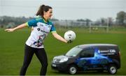 17 April 2019; Dublin footballer Lyndsey Davey in attendance during the Waterford Launch of the Renault GAA World Games 2019 at the WIT Arena in Carriganore, Waterford. Photo by David Fitzgerald/Sportsfile