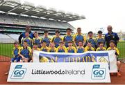17 April 2019; St Ciaran's GAA, Co. Roscommon, during the Littlewoods Ireland Go Games Provincial Days in Croke Park. This year over 6,000 boys and girls aged between six and twelve represented their clubs in a series of mini blitzes and – just like their heroes – got to play in Croke Park, Dublin. Photo by Seb Daly/Sportsfile