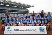 17 April 2019; Oranmore-Maree GAA, Co. Galway, during the Littlewoods Ireland Go Games Provincial Days in Croke Park. This year over 6,000 boys and girls aged between six and twelve represented their clubs in a series of mini blitzes and – just like their heroes – got to play in Croke Park, Dublin. Photo by Seb Daly/Sportsfile