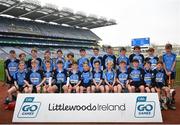 17 April 2019; Oranmore-Maree GAA, Co. Galway, during the Littlewoods Ireland Go Games Provincial Days in Croke Park. This year over 6,000 boys and girls aged between six and twelve represented their clubs in a series of mini blitzes and – just like their heroes – got to play in Croke Park, Dublin. Photo by Seb Daly/Sportsfile