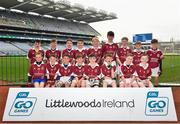 17 April 2019; Tulsk GAA, Co. Roscommon, during the Littlewoods Ireland Go Games Provincial Days in Croke Park. This year over 6,000 boys and girls aged between six and twelve represented their clubs in a series of mini blitzes and – just like their heroes – got to play in Croke Park, Dublin. Photo by Seb Daly/Sportsfile