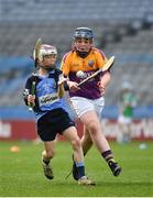 17 April 2019; Action from the game between Oranmore-Maree GAA, Co. Galway, and Kinvara GAA, Co. Galway, during the Littlewoods Ireland Go Games Provincial Days in Croke Park. This year over 6,000 boys and girls aged between six and twelve represented their clubs in a series of mini blitzes and – just like their heroes – got to play in Croke Park, Dublin. Photo by Seb Daly/Sportsfile