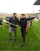 17 April 2019; The 2 Johnnies during the Littlewoods Ireland Go Games Provincial Days in Croke Park. This year over 6,000 boys and girls aged between six and twelve represented their clubs in a series of mini blitzes and – just like their heroes – got to play in Croke Park, Dublin. Photo by Seb Daly/Sportsfile