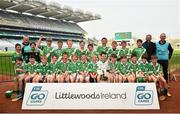 18 April 2019; Clonea GAA, Co. Waterford, during the Littlewoods Ireland Go Games Provincial Days in Croke Park. This year over 6,000 boys and girls aged between six and twelve represented their clubs in a series of mini blitzes and – just like their heroes – got to play in Croke Park, Dublin. Photo by Seb Daly/Sportsfile