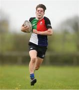 17 April 2019; Dylan McDermot of Midlands during the U18 Bank of Ireland Leinster Rugby Shane Horgan Cup - Final Round match between North Midlands and Midlands at Cill Dara RFC in Dunmurray West, Kildare. Photo by Eóin Noonan/Sportsfile