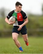 17 April 2019; David Manning of Midlands during the U18 Bank of Ireland Leinster Rugby Shane Horgan Cup - Final Round match between North Midlands and Midlands at Cill Dara RFC in Dunmurray West, Kildare. Photo by Eóin Noonan/Sportsfile