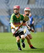 18 April 2019; Action from the game between Bride Rovers GAA, Co. Cork, and Da La Salle, Co. Waterford, during the Littlewoods Ireland Go Games Provincial Days in Croke Park. This year over 6,000 boys and girls aged between six and twelve represented their clubs in a series of mini blitzes and – just like their heroes – got to play in Croke Park, Dublin. Photo by Seb Daly/Sportsfile