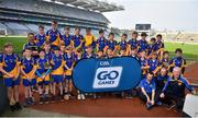18 April 2019; The Banner GAA, Ennis, Co. Clare during the Littlewoods Ireland Go Games Provincial Days in Croke Park. This year over 6,000 boys and girls aged between six and twelve represented their clubs in a series of mini blitzes and – just like their heroes – got to play in Croke Park, Dublin. Photo by Seb Daly/Sportsfile