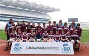 19 April 2019; The St Josephs Doora Barefield, Co Clare, team at the Littlewoods Ireland Go Games Provincial Days in Croke Park. This year over 6,000 boys and girls aged between six and twelve represented their clubs in a series of mini blitzes and – just like their heroes – got to play in Croke Park, Dublin.  Photo by Piaras Ó Mídheach/Sportsfile