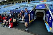 19 April 2019; Tadhg Beirne arrives for the Munster rugby captain's run at Ricoh Arena in Coventry, England. Photo by Brendan Moran/Sportsfile