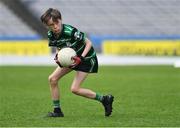 19 April 2019; Brendan Murphy of Douglas, Co Cork, during the Littlewoods Ireland Go Games Provincial Days in Croke Park. This year over 6,000 boys and girls aged between six and twelve represented their clubs in a series of mini blitzes and – just like their heroes – got to play in Croke Park, Dublin. Photo by Piaras Ó Mídheach/Sportsfile