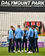 19 April 2019; UCD players walk the pitch prior to the SSE Airtricity League Premier Division match between Bohemians and UCD at Dalymount Park in Dublin. Photo by Seb Daly/Sportsfile