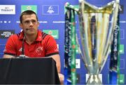 19 April 2019; CJ Stander during a press conference after the Munster rugby captain's run at Ricoh Arena in Coventry, England. Photo by Brendan Moran/Sportsfile