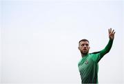 19 April 2019; Jack Byrne of Shamrock Rovers prior to the SSE Airtricity League Premier Division match between Derry City and Shamrock Rovers at the Ryan McBride Brandywell Stadium in Derry. Photo by Stephen McCarthy/Sportsfile