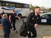 19 April 2019; Kevin O'Connor of Cork City arrives with his team-mates prior to the SSE Airtricity League Premier Division match between Waterford and Cork City at the RSC in Waterford. Photo by Matt Browne/Sportsfile