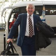 19 April 2019; Cork City manager John Caulfield arrives prior to the SSE Airtricity League Premier Division match between Waterford and Cork City at the RSC in Waterford. Photo by Matt Browne/Sportsfile