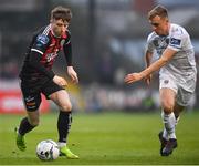 19 April 2019; Daniel Grant of Bohemians in action against Mark Dignam of UCD during the SSE Airtricity League Premier Division match between Bohemians and UCD at Dalymount Park in Dublin. Photo by Seb Daly/Sportsfile