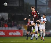 19 April 2019; Daniel Grant of Bohemians in action against Gary O'Neill of UCD during the SSE Airtricity League Premier Division match between Bohemians and UCD at Dalymount Park in Dublin. Photo by Seb Daly/Sportsfile