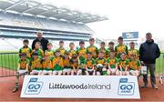 19 April 2019; The Castlegregory, Co Kerry, team at the Littlewoods Ireland Go Games Provincial Days in Croke Park. This year over 6,000 boys and girls aged between six and twelve represented their clubs in a series of mini blitzes and – just like their heroes – got to play in Croke Park, Dublin.  Photo by Piaras Ó Mídheach/Sportsfile