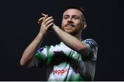 19 April 2019; Jack Byrne of Shamrock Rovers following the SSE Airtricity League Premier Division match between Derry City and Shamrock Rovers at the Ryan McBride Brandywell Stadium in Derry. Photo by Stephen McCarthy/Sportsfile