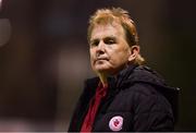 19 April 2019; Sligo Rovers manager Liam Buckley during the SSE Airtricity League Premier Division match between St Patrick's Athletic and Sligo Rovers at Richmond Park in Dublin. Photo by Ramsey Cardy/Sportsfile