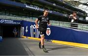 20 April 2019; James Lowe during the Leinster Rugby captain's run at the Aviva Stadium in Dublin. Photo by Ramsey Cardy/Sportsfile