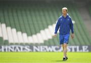 20 April 2019; Head coach Leo Cullen during the Leinster Rugby captain's run at the Aviva Stadium in Dublin. Photo by Ramsey Cardy/Sportsfile