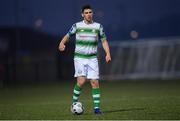 19 April 2019; Dylan Watts of Shamrock Rovers during the SSE Airtricity League Premier Division match between Derry City and Shamrock Rovers at the Ryan McBride Brandywell Stadium in Derry. Photo by Stephen McCarthy/Sportsfile