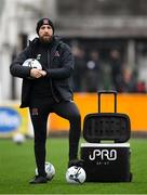15 April 2019; Dundalk strength and conditioning coach Graham Norton during the SSE Airtricity League Premier Division match between Dundalk and Bohemians at Oriel Park in Dundalk, Louth. Photo by Stephen McCarthy/Sportsfile