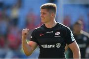 20 April 2019; Owen Farrell of Saracens celebrates following the Heineken Champions Cup Semi-Final match between Saracens and Munster at the Ricoh Arena in Coventry, England. Photo by Brendan Moran/Sportsfile